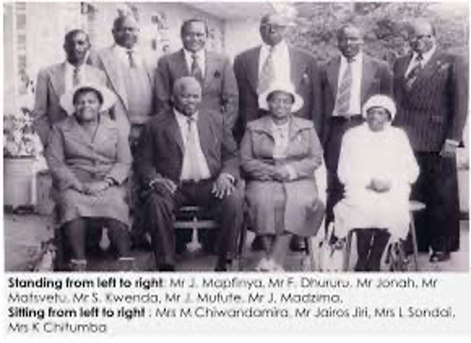 Jairos Jiri at Mukuwapasi Centre - Historical figure who established the centre